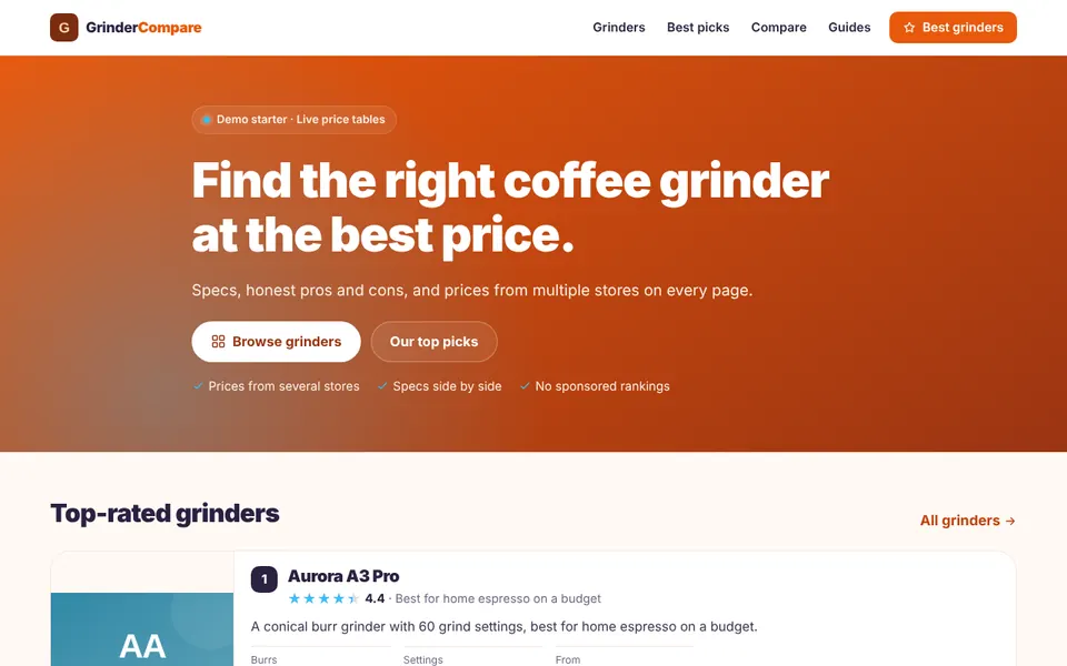 Playful template: home page